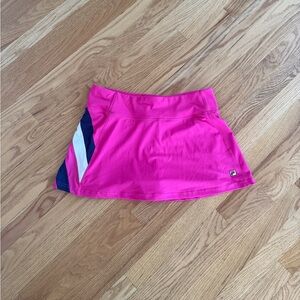Fila tennis skort pink tennis skirt